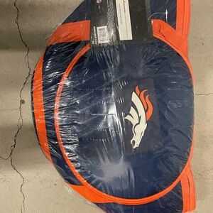NFL Denver Broncos Navy and Orange Garment Bag